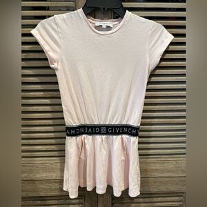 Givenchy Paris pink cotton dress with pockets size 8